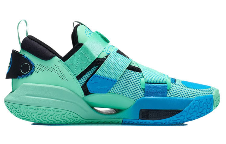 Li Ning All City 9 V2 Basketball Shoes Men’s Low Top Fluorescent Emerald Green