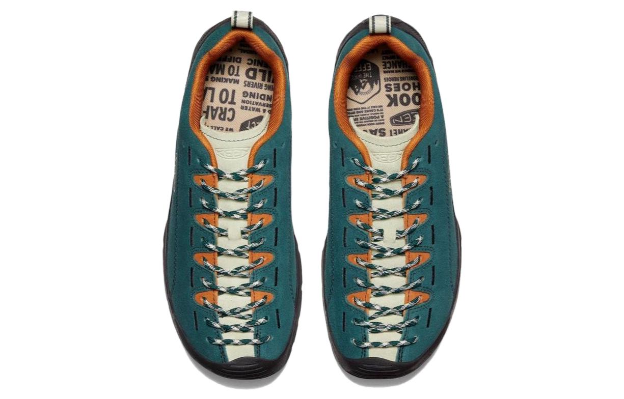Keen Jasper Slip Resistant Slip Resistant Low top Mountaineering Shoes Men’s Lake Green