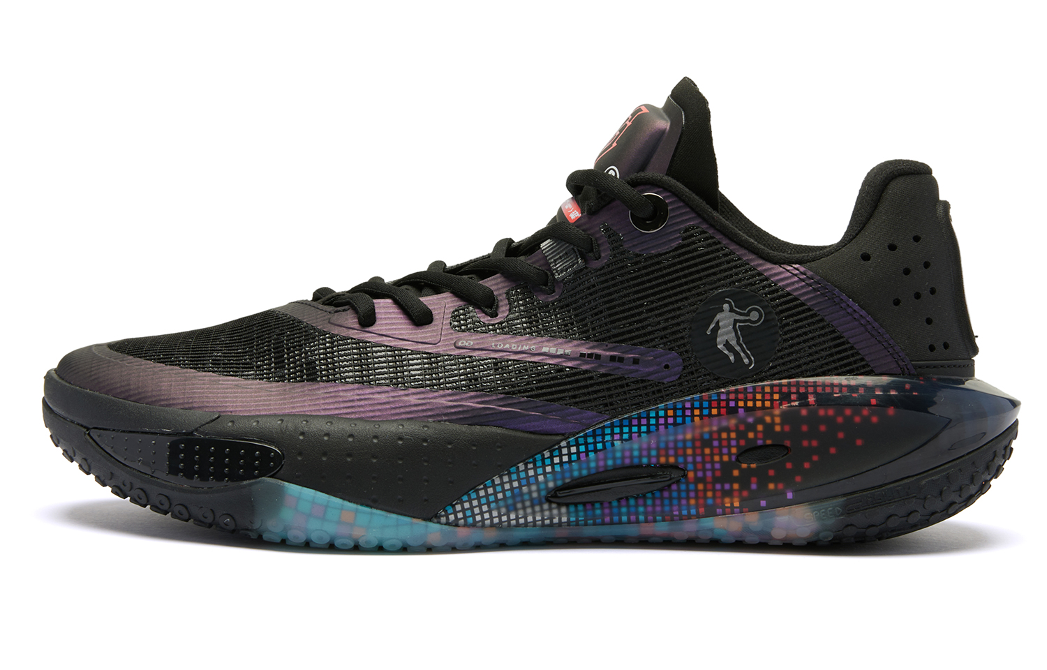 QIAODAN Thorn RISE Comfortable Cushioning Slip Resistant Abrasion Resistant Low top Basketball Shoes Men’s
