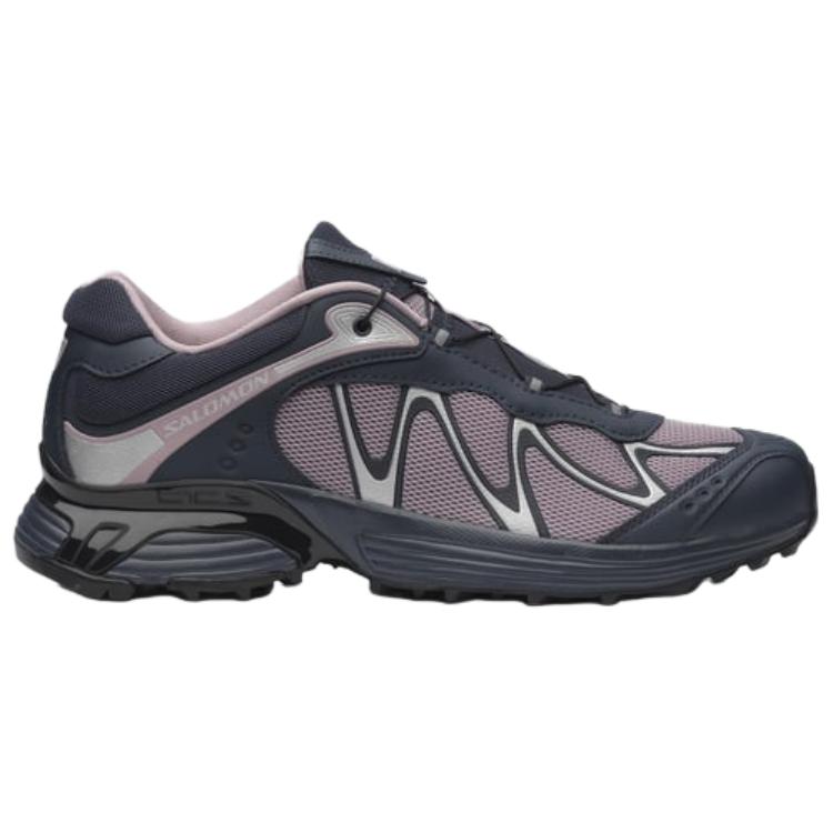 SALOMON XT WHISPER Fabric Cushioning Breathable Abrasion Resistant Support Hiking Shoes Unisex Dark Blue