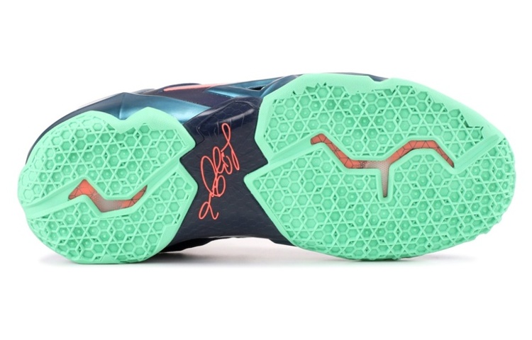 Мужские кроссовки Nike Lebron 11 (синие) — фото 4