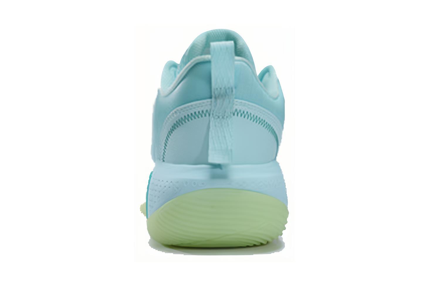 PEAK Basketball Shoes Men’s Mid Top Blue/Green