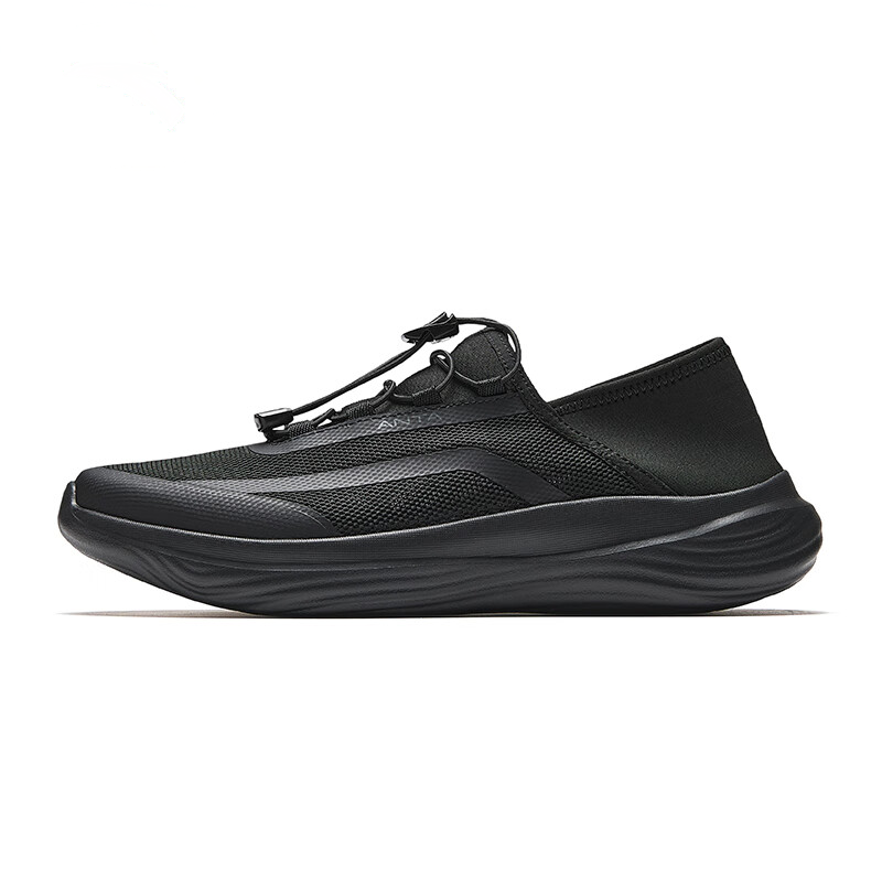 Anta Abrasion Resistant Cushioning Low top Training Shoes Men’s Black