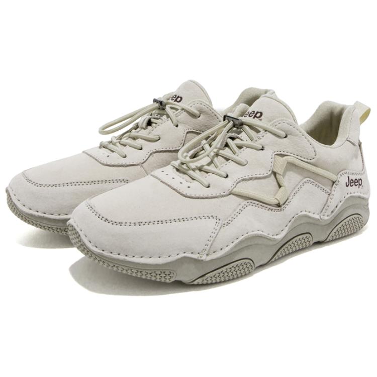 Jeep Pigskin Low top Mountaineering Shoes Men’s Sand