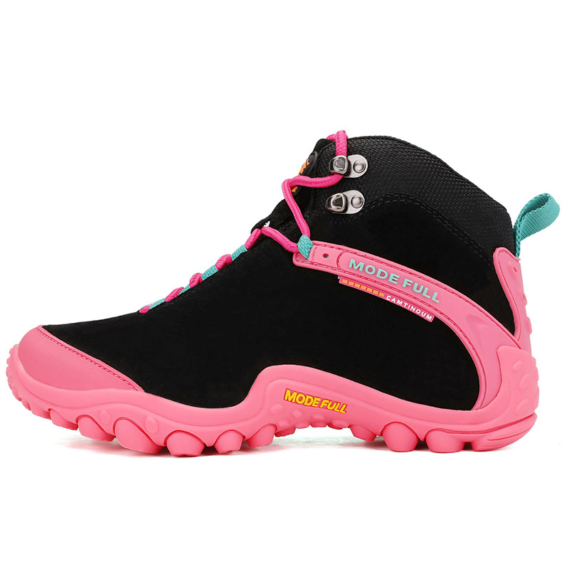 MODE FULL Outdoor Cushioning Slip Resistant Abrasion Resistant Waterproof Support Impact Resistant Mid top