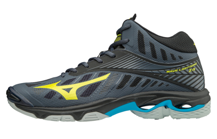 Mizuno Wave Lightning Z4 fabric synthetic leather, comfortable, non-slip, wear-resistant and breathable, mid-top volleyball shoes, same style for men and women