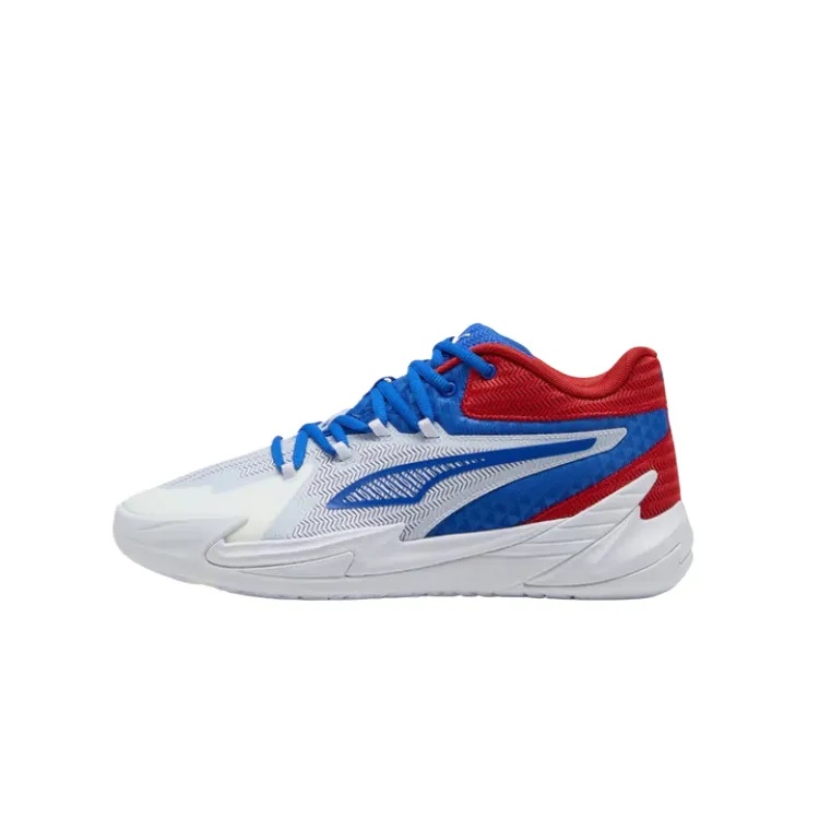 PUMA Dagger Fabric Low top Basketball Shoes Unisex White