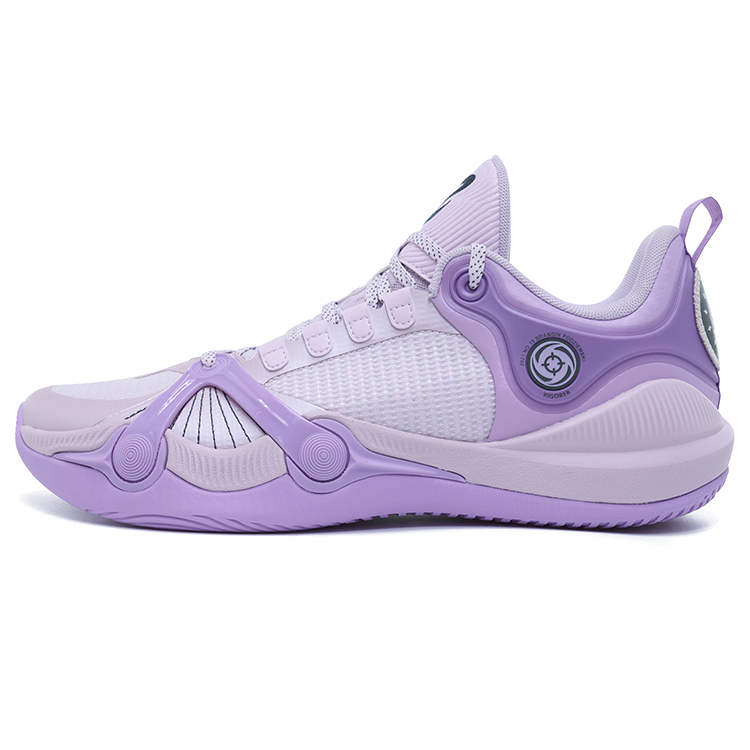 RIGORER Brandin Podziemski Generation 1 Basketball Shoes Men’s Low Top Lavender/Dark Purple