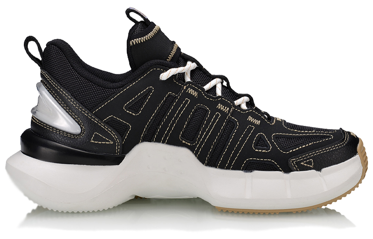 Li Ning Essence Synthetic Leather Balance Lightweight Balance Lightweight Low top Vintage Basketball Shoes Women’s