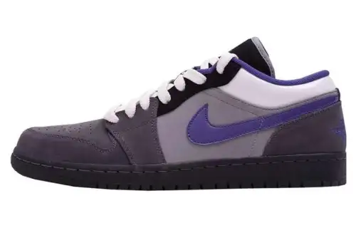 Jordan 1 Phat Low Anthracite Varsity Purple