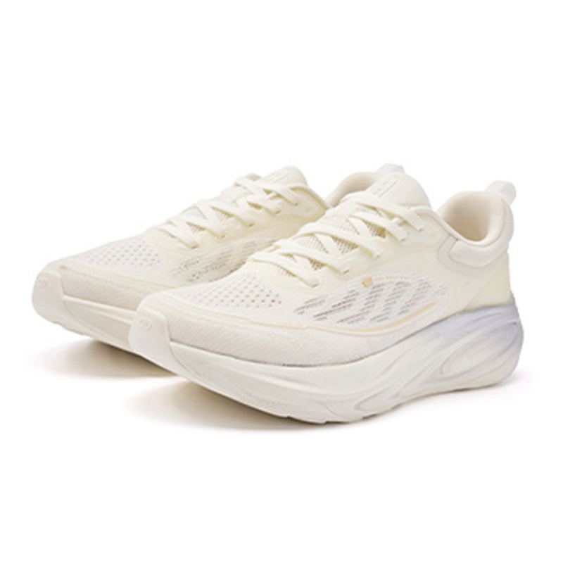 QIAODAN Breathable Lightweight Breathable And Lightweight Low top Training Shoes Women’s Ecru