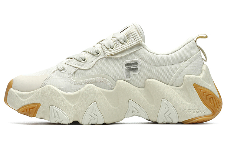 Женские кеды Fila FILA FUSION STARFISH CANVAS (бело-желтые)