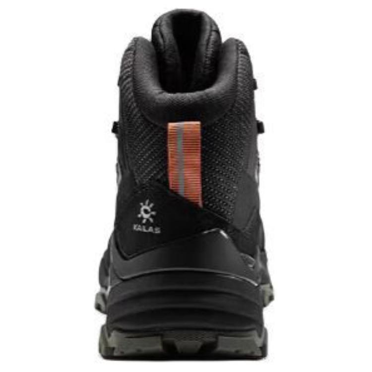 KAILAS Slip Resistant, Abrasion Resistant, Waterproof Mid top Hiking Shoes Men’s Black