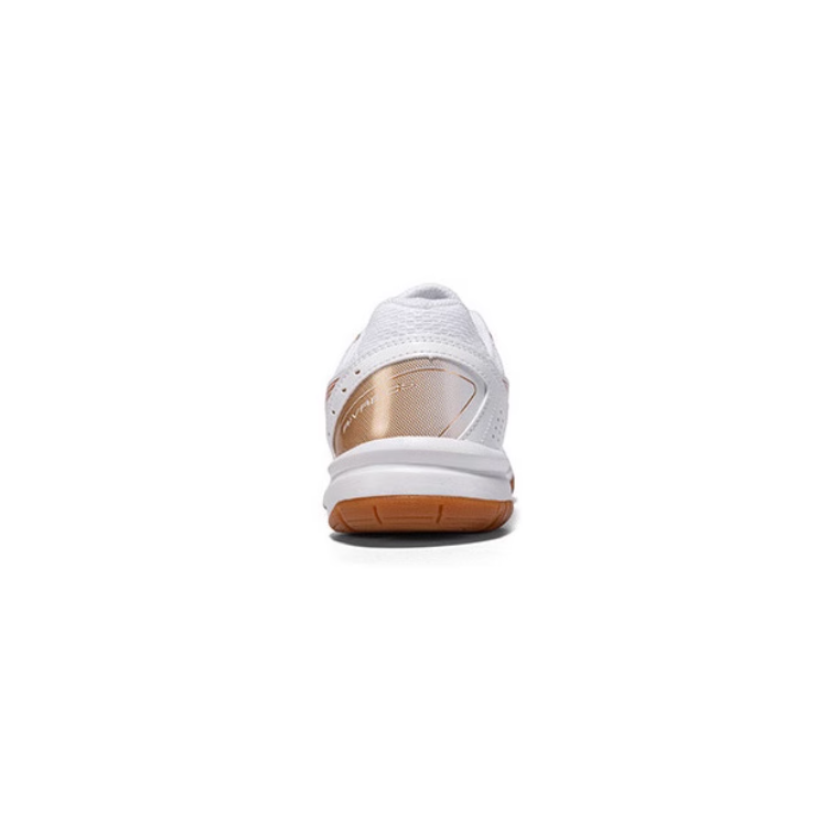 Asics River CS Abrasion Resistant Lightweight Wear resistant And Lightweight Low top Badminton Shoes Unisex White