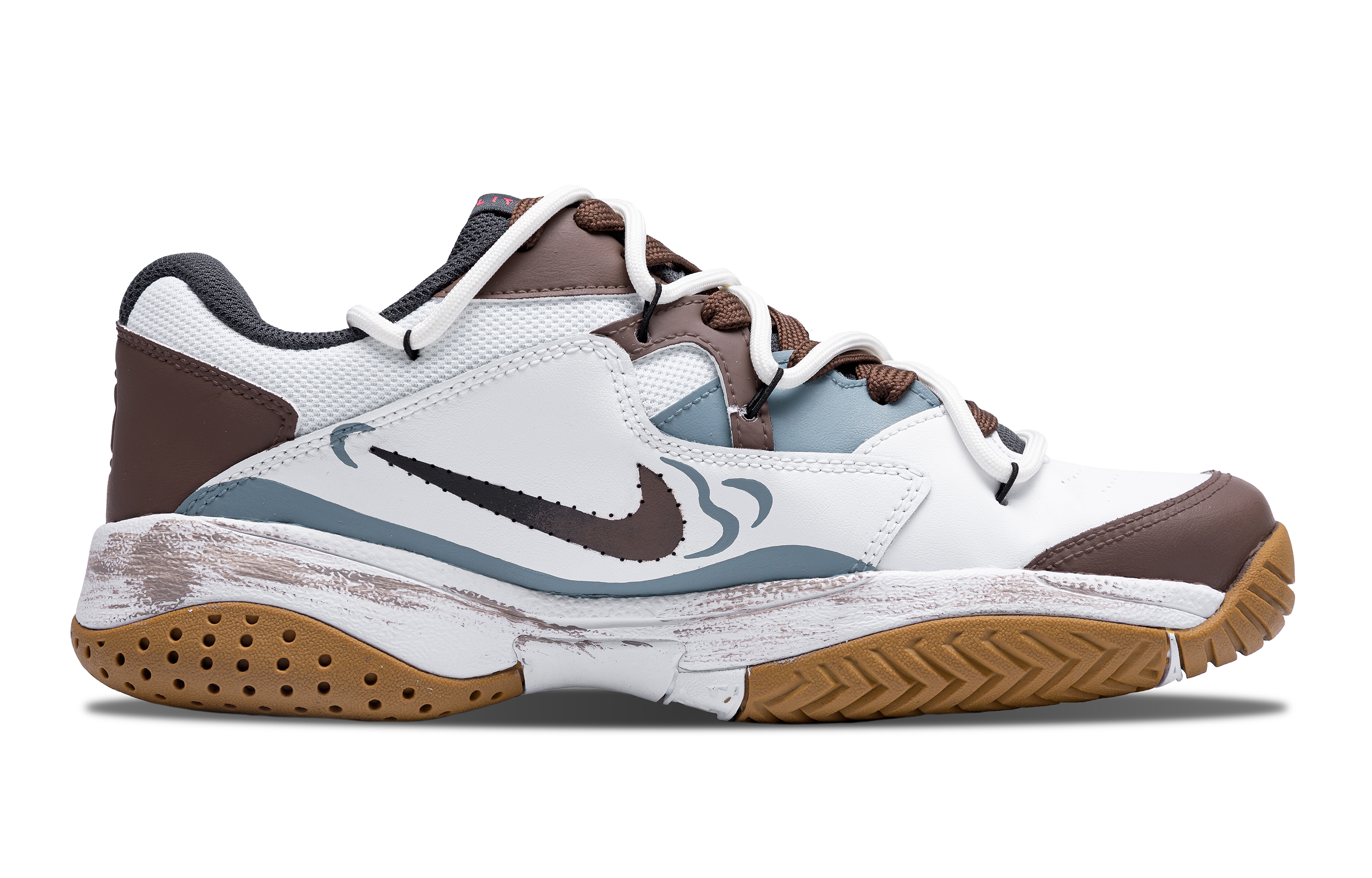 Nike Court Lite 2 Low top Tennis Shoes Unisex Tan
