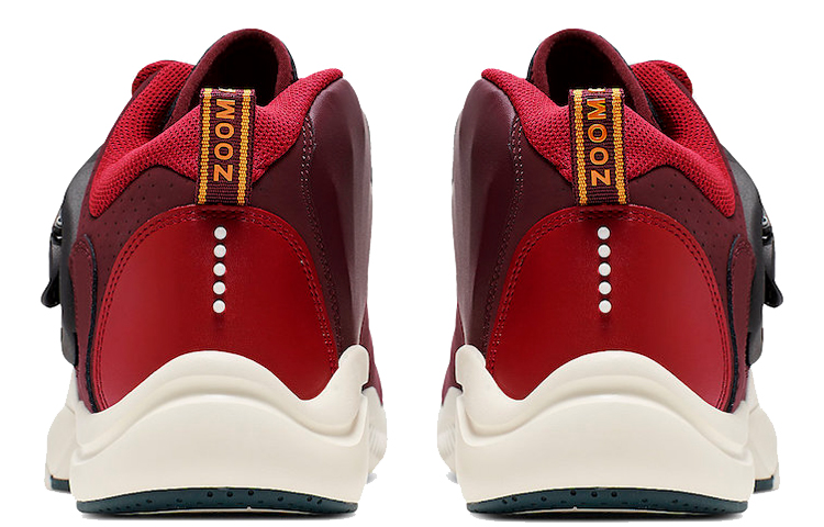 Мужские кроссовки Nike Air Zoom GP Night Maroon (бордовые) — 酒红/白色 — фото 5