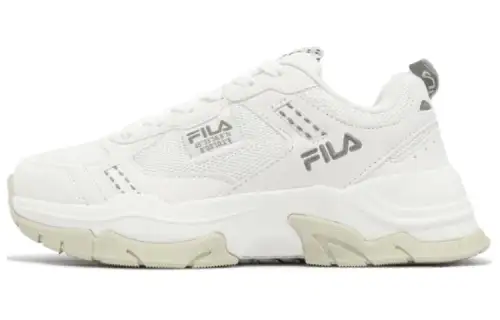 FILA Sash Cushioning, Wear Resistant Low top Chunky Sneakers Women's White