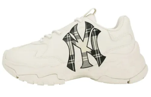 MLB Big Ball Chunky New York Yankees Vintage Abrasion Resistant Lightweight Height Increasing Low top Chunky Sneakers