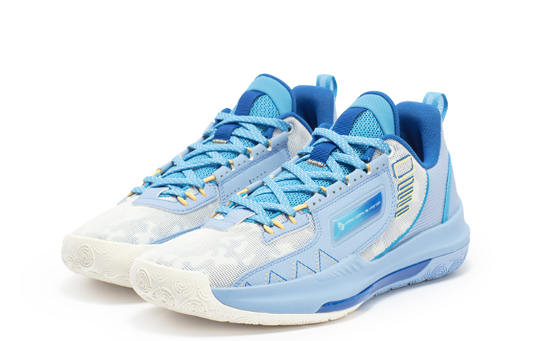 361° DVD Team Game Ready Cushioning Slip Resistant Abrasion Resistant Low top Basketball Shoes Men’s Sky Blue