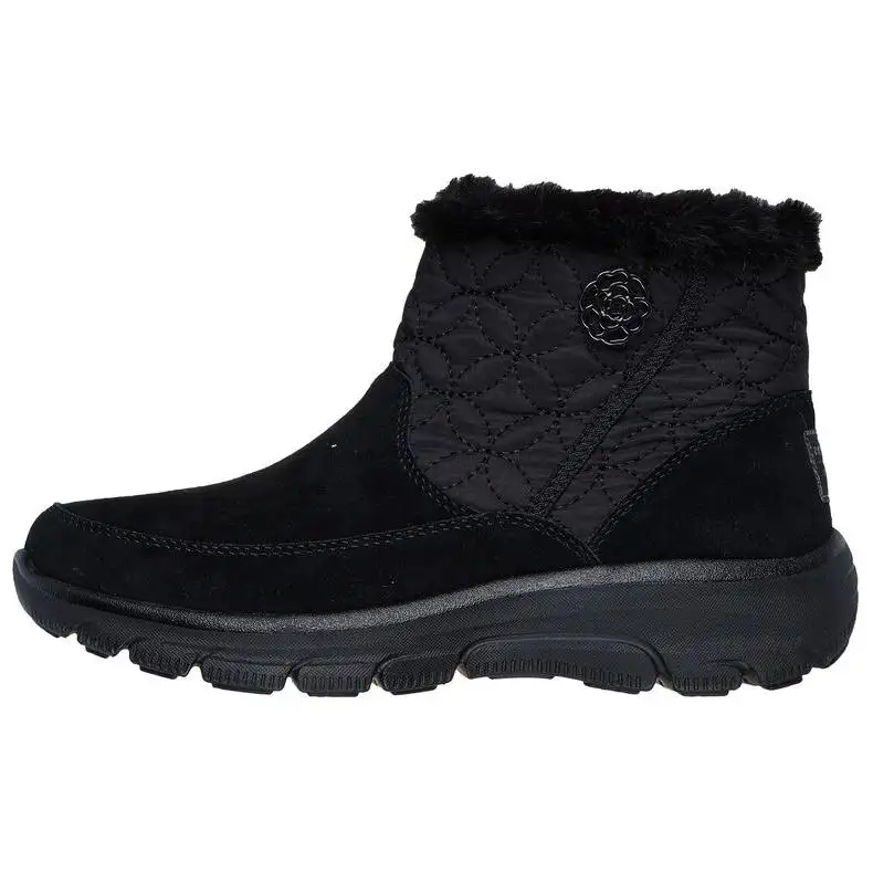 Martha Stewart x Skechers Relaxed Fit Comfortable Short Snow Boots Women's Black