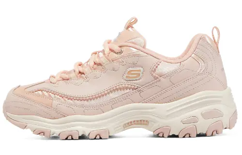 Skechers D'Lites 1.0 'Pink White' Women's