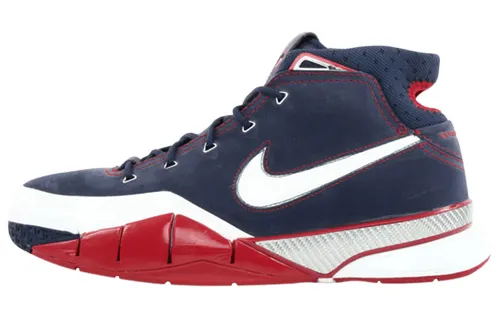 Nike Zoom Kobe 1 Olympic PU OG American Team Olympic Games Mid-top Retro Basketball Shoes Men's Blue