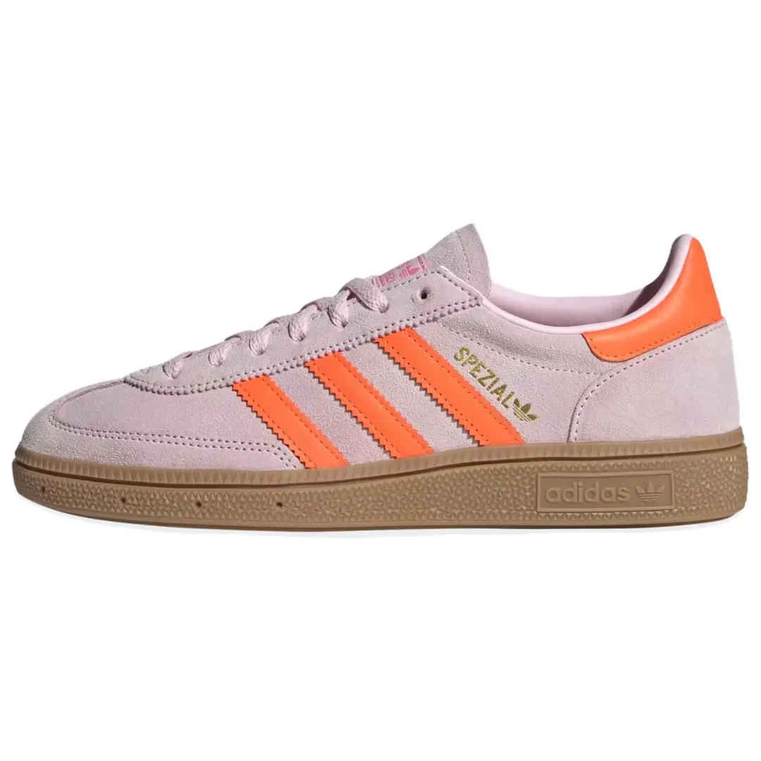 Adidas Originals HANDBALL SPEZIAL Comfortable Abrasion Resistant Abrasion Resistant Low top Training Shoes Women's Pink
