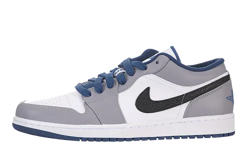 Air Jordan 1 Low 'Cement True Blue'