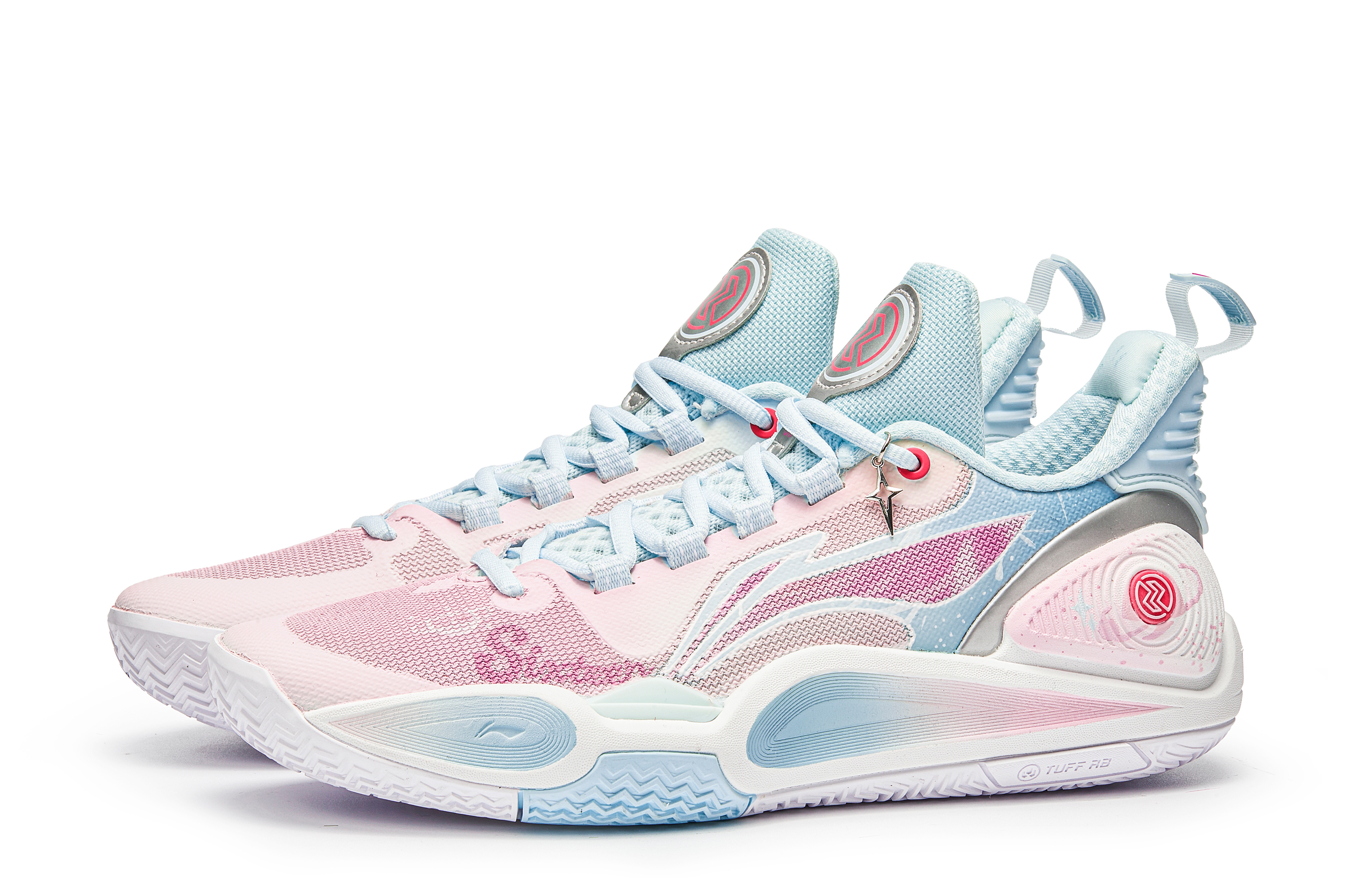 Li Ning Speed 9 Slip Resistant Abrasion Resistant Low top Basketball Shoes Men’s Light Blue