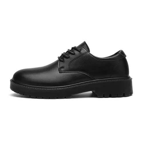 Warrior synthetic leather British style simple fashion business casual daily versatile soft and comfortable formal leather shoes men's style