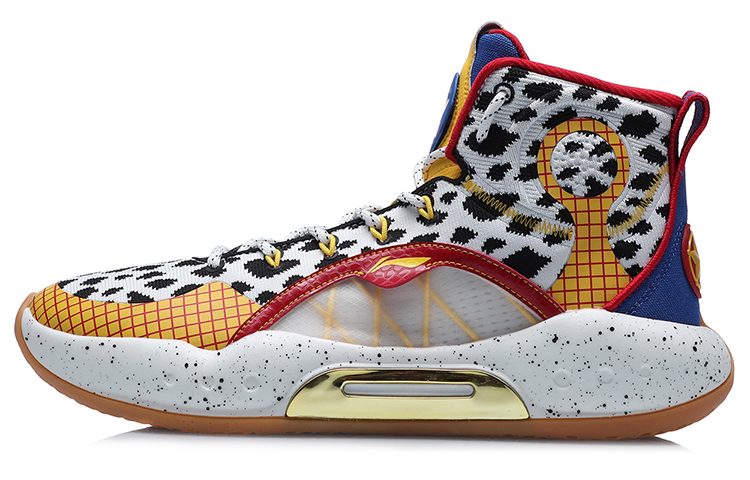 Li Ning Disney X Li Ning High Top White/Yellow/Blue