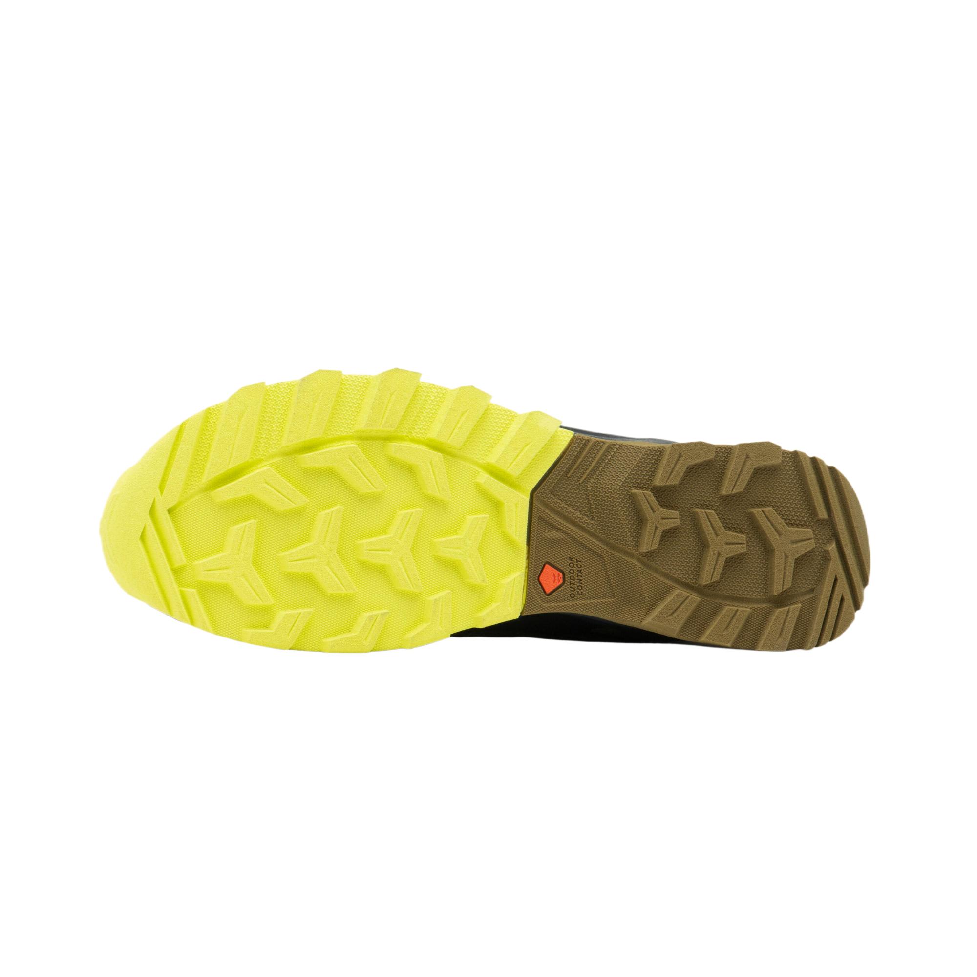 DECATHLON MH500 Cushioning, Non Slip, And Waterproof, Breathable Low top Hiking Shoes Men’s Golden Green Lemon
