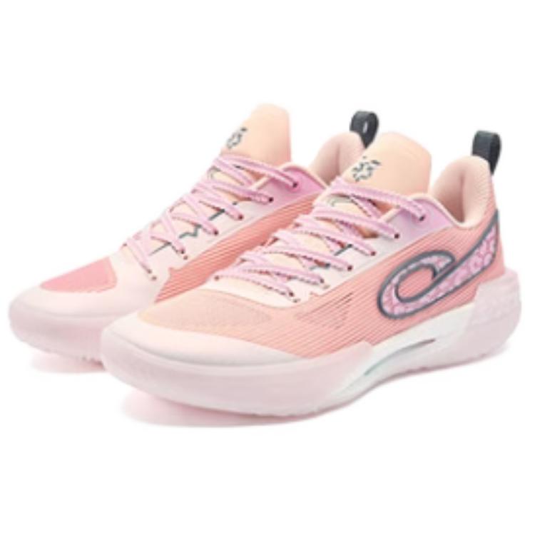 QIAODAN Thorn 8 PRO Low top Basketball Shoes Men’s Pink