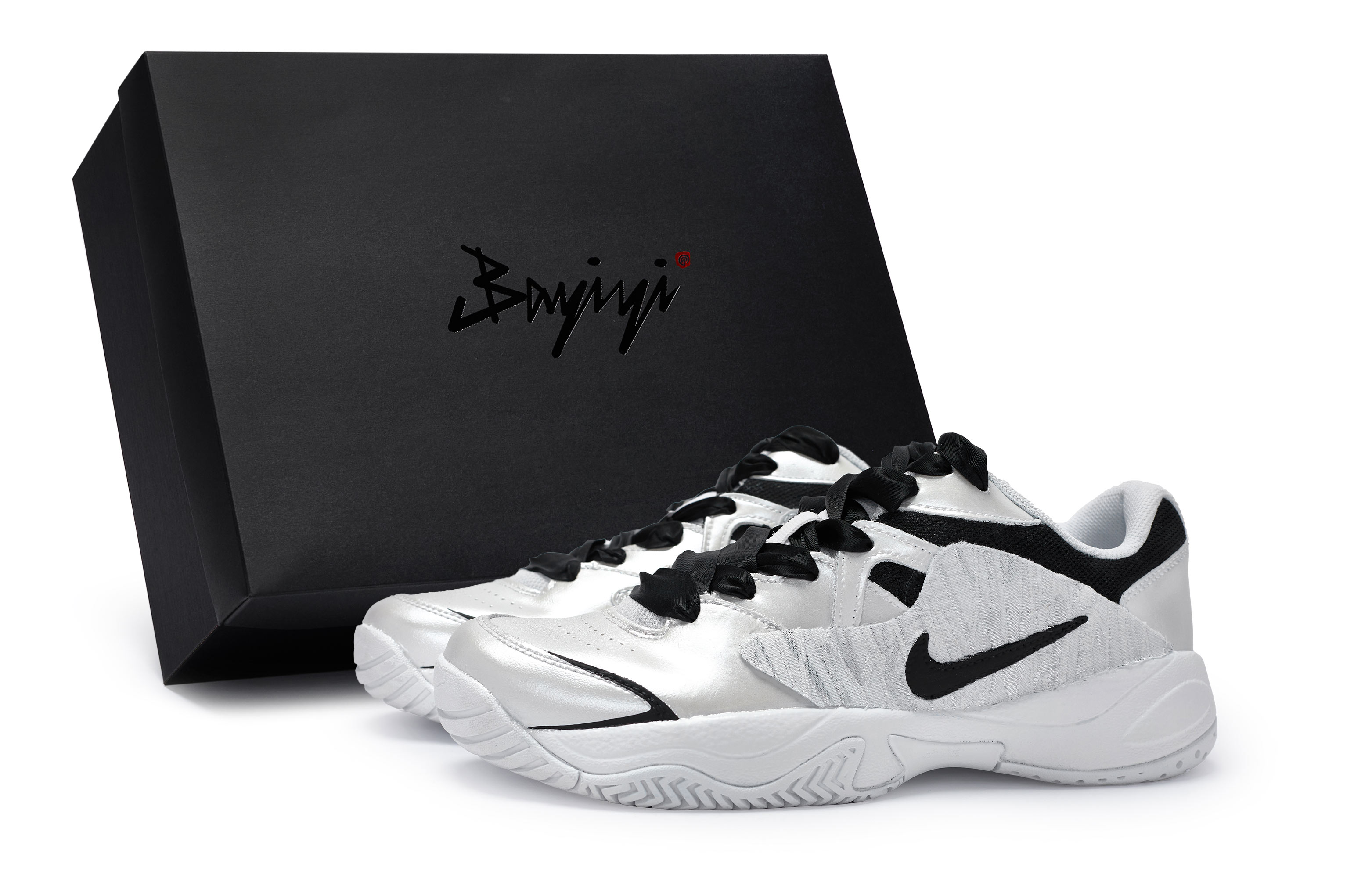 Nike Court Lite 2 811 Manufacturing, Silver Dreamy, Special Shoe Box Slip Resistant Slip Resistant Low top Tennis Shoes
