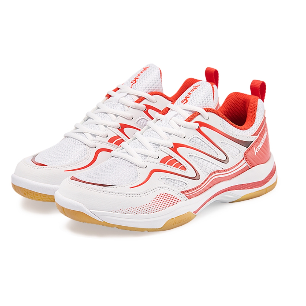 Kawasaki Abrasion Resistant Coverage Support Low top Badminton Shoes Unisex