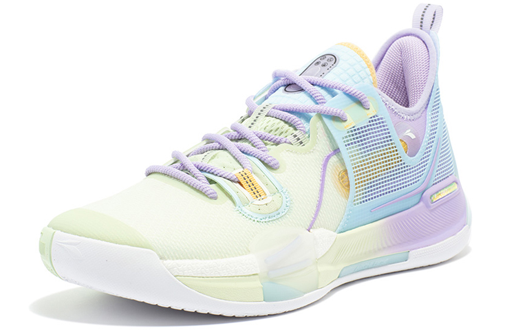 361° Burning War Basketball Shoes Men’s Low Top Blue