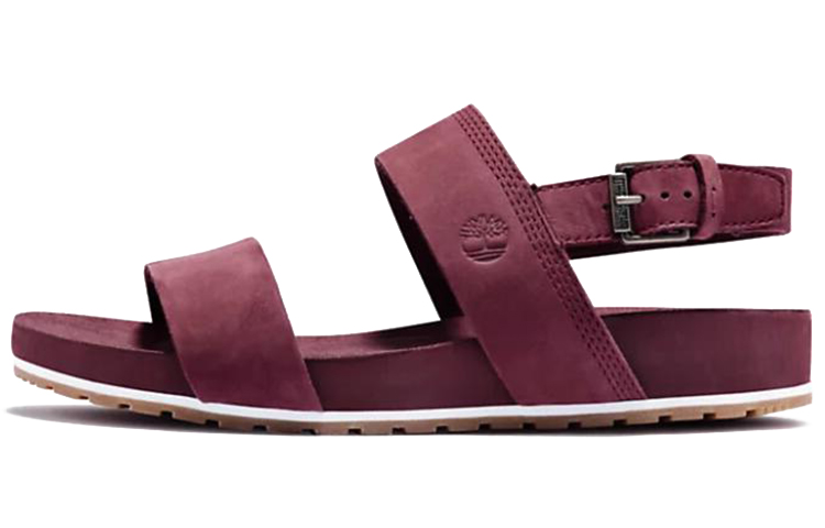 Timberland Malibu Waves Beach Sandals Women's Burgundy
