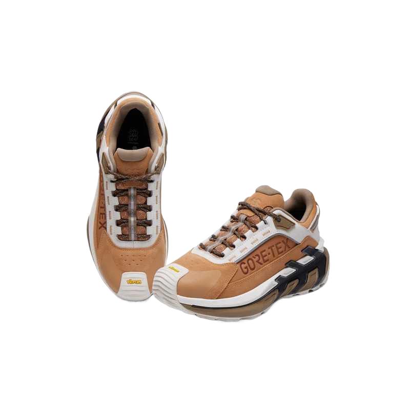 KOLON SPORT MOVE ALPHA Slip Resistant Abrasion Resistant Low top Hiking Shoes Unisex Light Brown