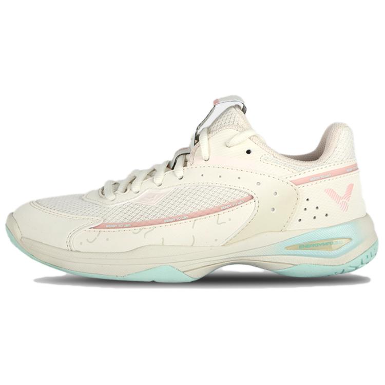 VICTOR Cushioning, Wear Resistant Low top Badminton Shoes Women’s White