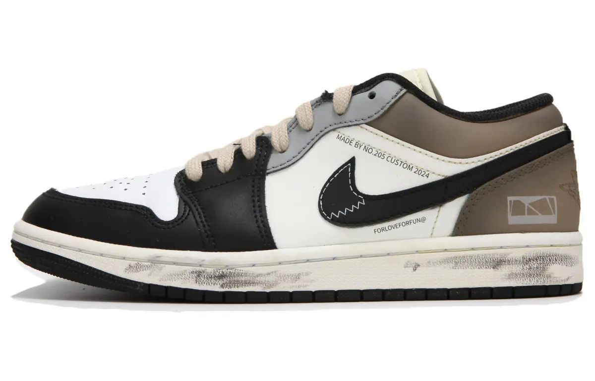 Jordan Air Jordan 1 Cushioning Abrasion Resistant Cushioning, Wear Resistant Low top Vintage Basketball Shoes Women's