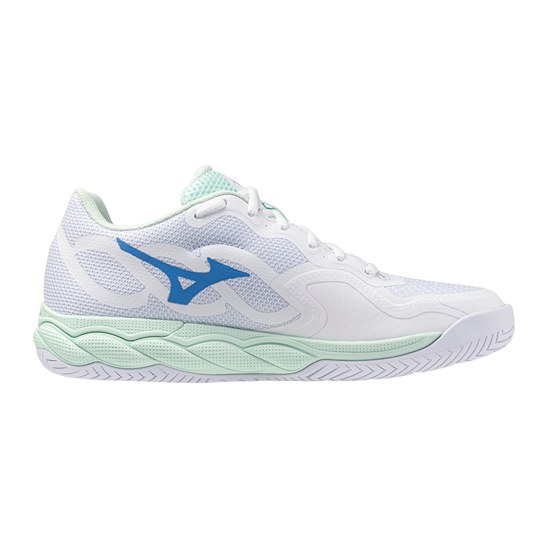 Mizuno Wave Enforce Cushioning Abrasion Resistant Breathable Low top Tennis Shoes Women’s White