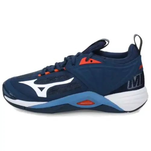 Wave Momentum Mizuno 2 'Dark Denim Scarlet Ibis'
