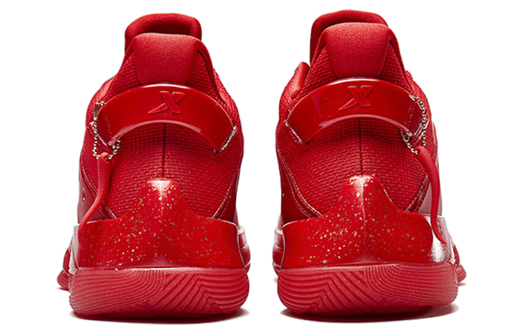 XTEP Levitation 4 Jeremy Lin Tactical Boots Non slip Lightweight Low top Performance Basketball Shoes Men’s China Red