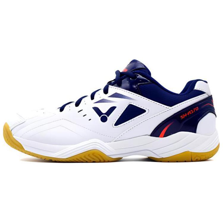 VICTOR A170Ⅱ Mesh synthetic leather, comfortable and versatile, low-top badminton shoes, same style for men and women, white and cyan