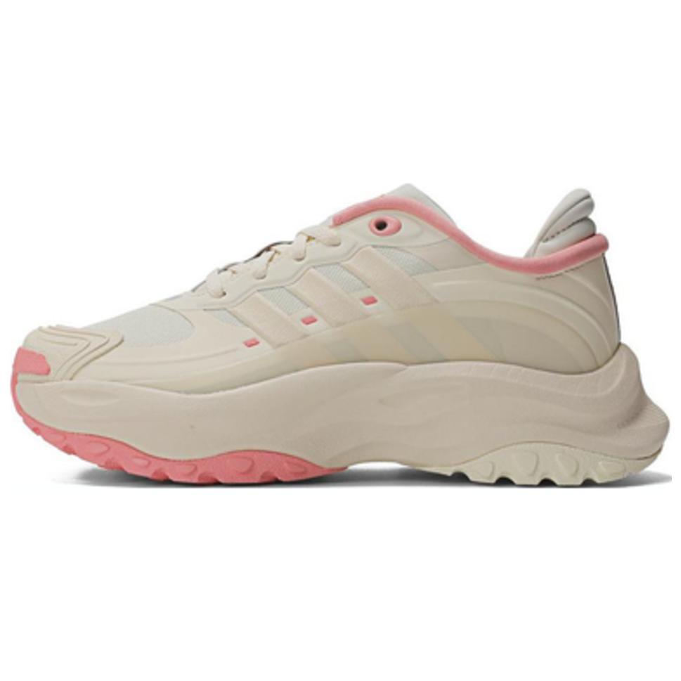 Adidas Maxxwavy Slip Resistant Abrasion Resistant Low top Chunky Sneakers Women's Ecru
