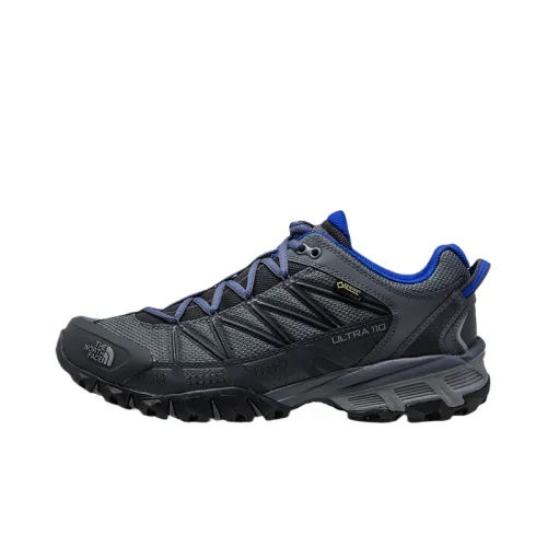 THE NORTH FACE Ultra 110 Waterproof Grip Low top Hiking Shoes Men's Gray Blue