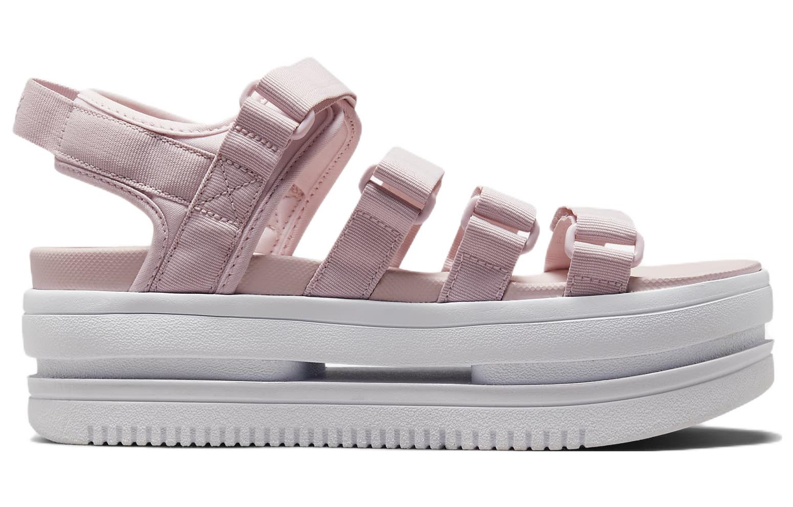 Nike Icon Classic Sports Pink White Sandals 'Pink White' Women's