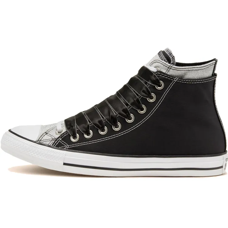 Converse Double Upper Chuck Taylor All Star 'Black Silver'