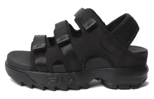 FILA Disruptor SD Sports Beach Sandals Unisex Black