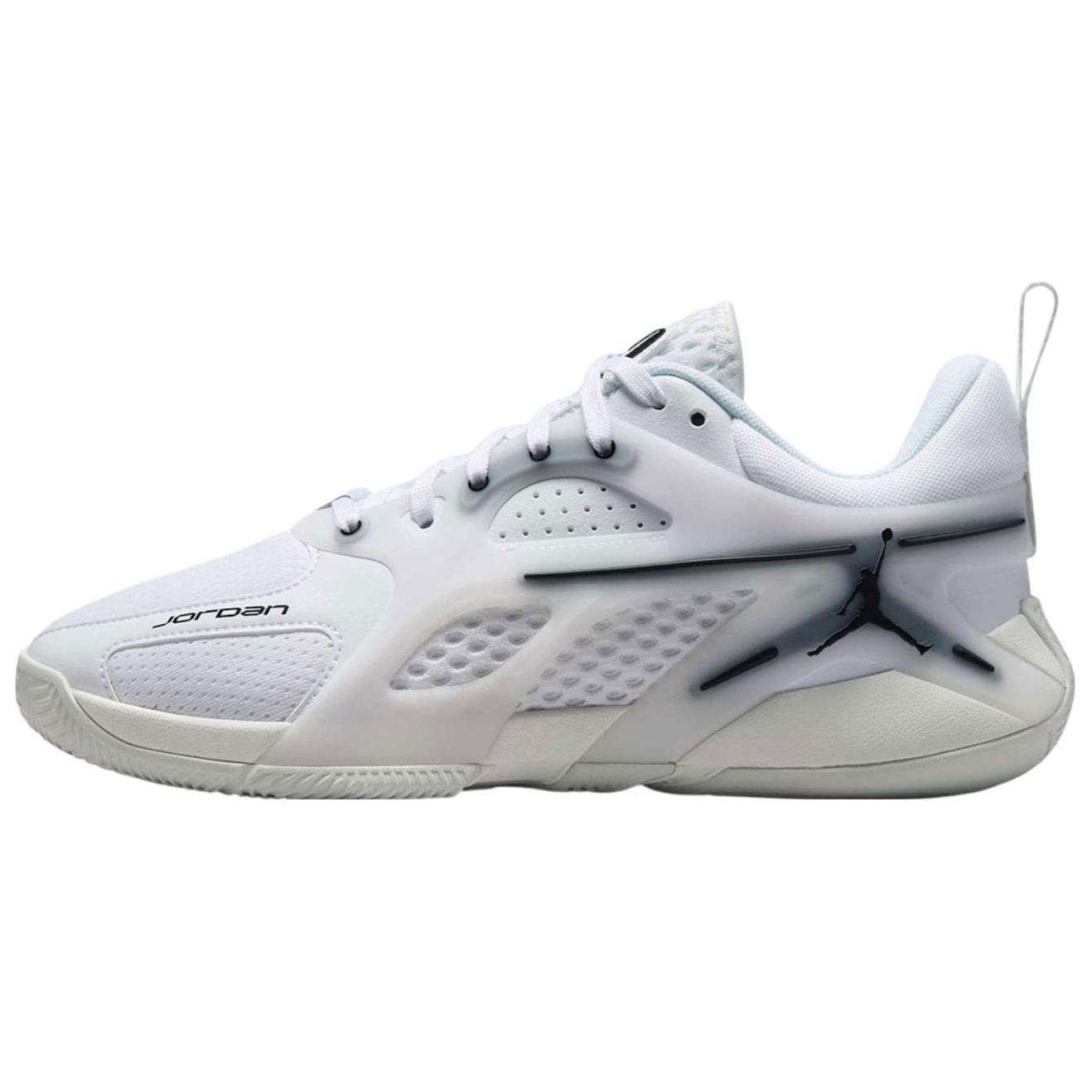 Jordan Heir Cushioning Slip Resistant Low top Basketball Shoes Women's White